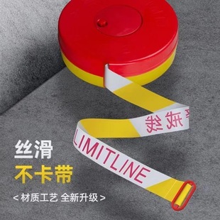 Warning belt boxed cordon canvas warning belt reflective isolation belt disposable attention to safety wholesale