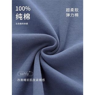 Men's Pajamas Summer Cotton Short-sleeved Thin 2024 New Summer Home Clothes suit Outer Wearing Solid Color