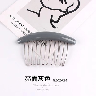 Internet Celebrity New Korean Style Inverted Hair Comb Simple Sweet Bangs Clip Hairpin Hair Accessories Traceless Back of Head Broken Hair