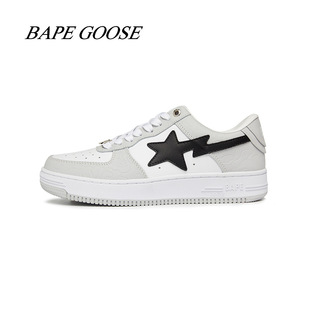 Bape Goose Ishi Black пара повседневная дикая легкая обувь для мужчин и женщин
