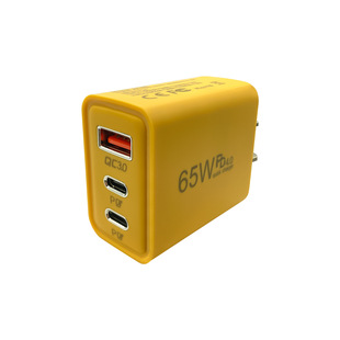 65W mobile phone charging head three ACC fast charging head for Apple Huawei European regulations US mobile phone charger