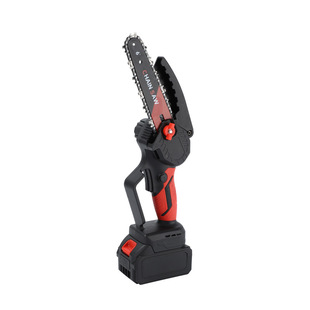 Cross-border lithium chainsaw rechargeable chainsaw household single hand saw outdoor logging electric saw high-power portable chainsaw