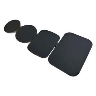 Silicone magnetic sheet skin-friendly magnetic patch magnetic bracket accessories round rectangular black iron sheet manufacturers spot
