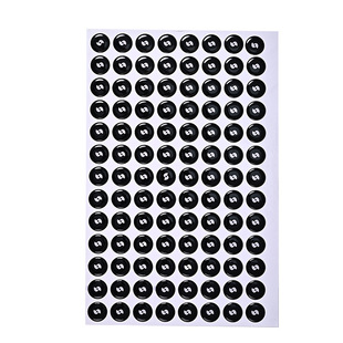 Crystal Drop Plastic Label Sticker PVC Adhesive Thickened Drop Plastic Label Sticker Logo Stereo Crystal Label