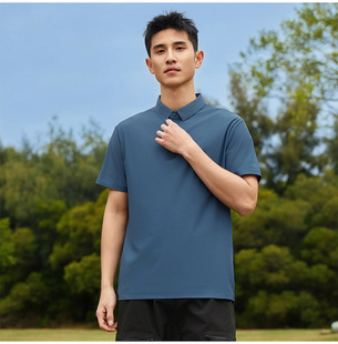 Высокое качество новый стиль Ice Silk polo мужской Ice Чувство льда с короткими рукавами дышащий открытый быстрый сухой костюм спортивный длинный рукав легкий и роскошный T