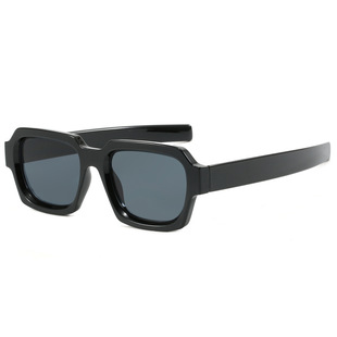 New Small Frame Fashion Cross-border European and American Square Sunglasses Women's Fashion Wear Personalized Men's Sunglasses 2317