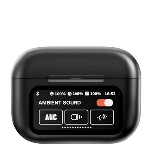 Трансграничный ANC Активное шумоподавление Беспроводная Bluetooth-гарнитура V8 сверхдлинное время автономной работы интеллектуальный цветной экран LED сенсорный для JBL