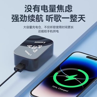 Bluetooth Headset 2024 New Wireless Noise Reduction High Quality In-ear Sports Running Super Long Battery Life Suitable for iQOO