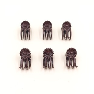 Phalaenopsis shape fixing clip black plastic vine fixing clip gardening flower plant fixing clip orchid clip