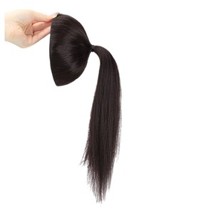 Hot-selling hair pad fluffy high Skull top pad hair piece flat head increased high temperature silk ball head updo artifact grapefruit peel