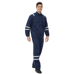 Welding Flame Retardant Clothing Processing and Custom Production of Fireproof Clothing Tops Petroleum Miners Welding National Standard Flame Retardant Work Clothes