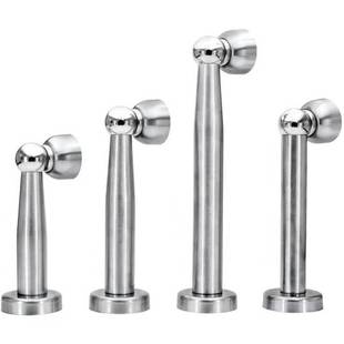 Extended Door Suction, Strong Magnetic Stainless Steel Bathroom Door Magnetic Suction, Anti-collision, Short Floor Suction, Floor-mounted Punching Door, Door Wall Suction