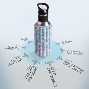 Sports Kettle Massage Kettle Leisure Sports Water Bottle Yoga Portable Massage Cup EVA Fitness Water Cup
