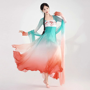 Classical Dance Chang'An 30k Li Chinese Style Dance Costume Elegant Fairy Han Dynasty Chinese Style Classical Performance Costume Fairy