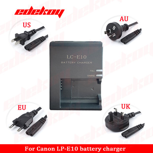 Для Canon LC-E10C 1100D 1200D 1500D цифровая камера LP-E10 зарядное устройство