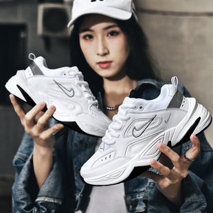 Путянь новый продукт M2K Dady Shoes in Super Fire Спортивные кроссовки увеличивают пары студентов повседневные белые туфли