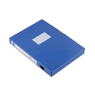 pvc file box with pocket a4 magnetic buckle file box with clip file box thickened file storage box wholesale