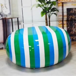 Fiberglass Pebble Stool Furniture Sofa Coffee Table Seat Creative Waiting Rest Area Chair Outdoor Leisure Chair