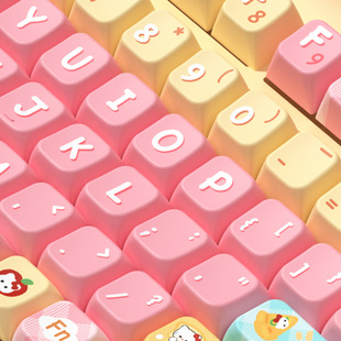 Bread puppy original key cap MDA highly personalized customized pbt thermal sublimation mechanical keyboard cap
