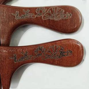 Sandalwood Comb Mahogany Comb Household Fine Tooth Comb Massage Ancient Style Red Sandalwood Comb