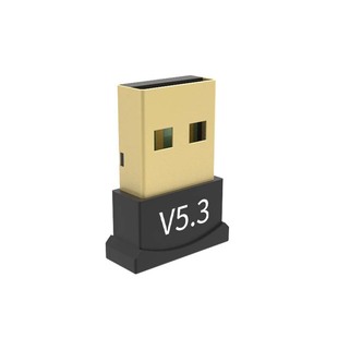 USB Bluetooth Adapter 5.3 Bluetooth Receiver Wireless Speaker Mouse Button 5.3 Computer Drive-Free Audio Adapter