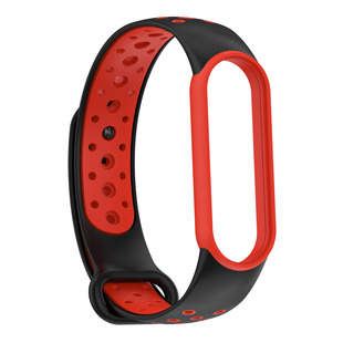 Подходит для Mi Bracelet 5 ремешок двухцветный ремешок Nike Mi браслет 5/6/7 ремешок на запястье NFC Nike ремешок