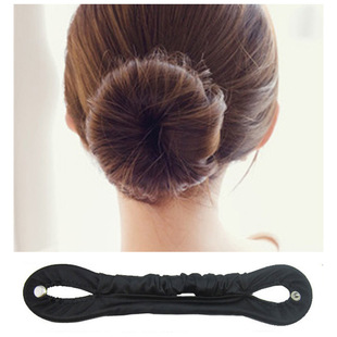 Korean version of hair accessories women's fabric button hair curler ball head flower corn hair curler hair styling device hair stick wholesale