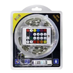 led magic color RGB leather wire light three-line IP65 Waterproof sunscreen app remote control color string starry decorative string light
