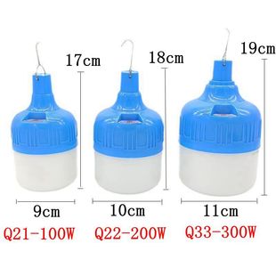 Charging bulb led strong light super bright outdoor night market stall light camping tent light home power outage emergency light