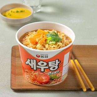 Korean Imported Nongshim Shin Ramen Shrimp Flavored Noodles Korean Seafood Soup Noodles Instant Noodles Instant Seafood Noodles 115g