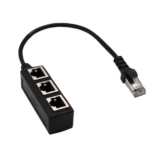 RJ45 Удлинительный кабель адаптера кабеля Ethernet Один-четыре сетевой кабель сетевой разветвитель Кабель Адаптера rj