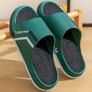 Slippers Children's Men's Summer Outer Wear Non-slip Wear-resistant 6-15 Years Old Boys Middle and Big Children Teenagers Cool