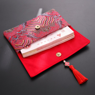 2025 new high school entrance examination ten thousand yuan to be no. 1 won the first prize at one stroke the joy of the full moon 100 days embroidered fabric red bag