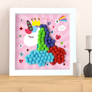 Fur Ball photo frame painting