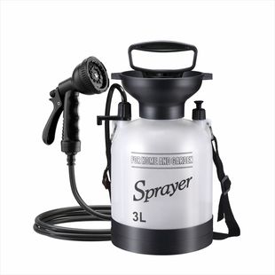 Cargill 5-liter portable shower for outdoor camping-surf rinse kit-beach shower pump-manual gas