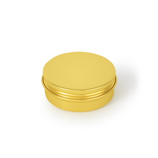 50ml aluminum jar 57 * 23mm tooth mouth thread tea jar nail art storage jar hair mud jewelry aluminum box candle jar