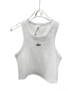 alo Original Women's One-piece Sports Vest Fitness Top Skin-friendly Breathable Yoga Vest