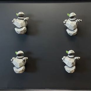 Приливная игра 3D-печать Шиджи Ньянг Магнитная наклейка на холодильник