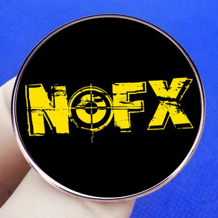 Панк группа NOFX брошь рок музыка значок металлический сплав значок аксессуары