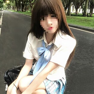 Jk Elastic Waist Slimming Look Shirt Short-Sleeved Uniform Suit Preppy Style Inner Shirt Long-Sleeved White Top for Women