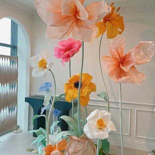 Aluminum plastic tube wedding pvc modeling tube non-word tube stage background road lead arch bendable variable tube paper art flower