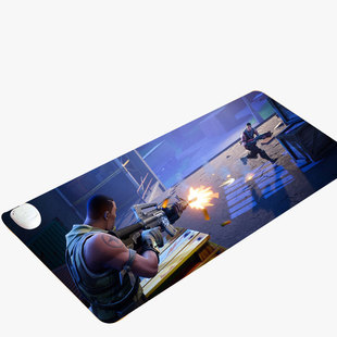 Mixed figure personality large mouse pad office desk pad lock edge thickened Internet cafe game mouse pad to map customization