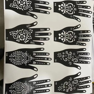 Tattoo stickers for men and women disposable waterproof small pattern high-looking new factory straight hair