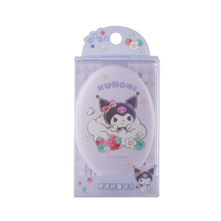 Sanrio Strawberry серия портативное складное зеркало расческа coolomi Yugui собака Мелодия расческа макияж Расческа массажная расческа
