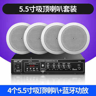 Xianke Store Ceiling Ceiling Speaker Commercial Indoor Home Living Room Speaker Bluetooth Ceiling Storefront Audio