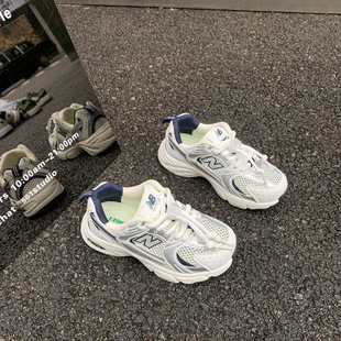 2025 Children's Summer New Single Mesh Torre Shoes Boys Light Bottom Shoes Girls Fashionable All-match Casual sneaker