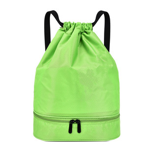 Oxford Cloth Waterproof Drawstring Backpack Waterproof Drawstring Drawstring Pocket LOGO Outdoor Sports Large Capacity Backpack