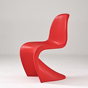 Pandong Chair PlaStic Lounge Chair Dining Chair S-Shaped PlaStic EameS Chair DeSigner FaShion Dining Chair