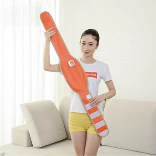 Electric heating belt thin bag belt electric heating length adjustable leather belt waist hot compress warm warm palace