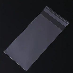 Factory direct transparent OPP self-adhesive bag self-sealing plastic bag jewelry dustproof storage bag jewelry gift packaging